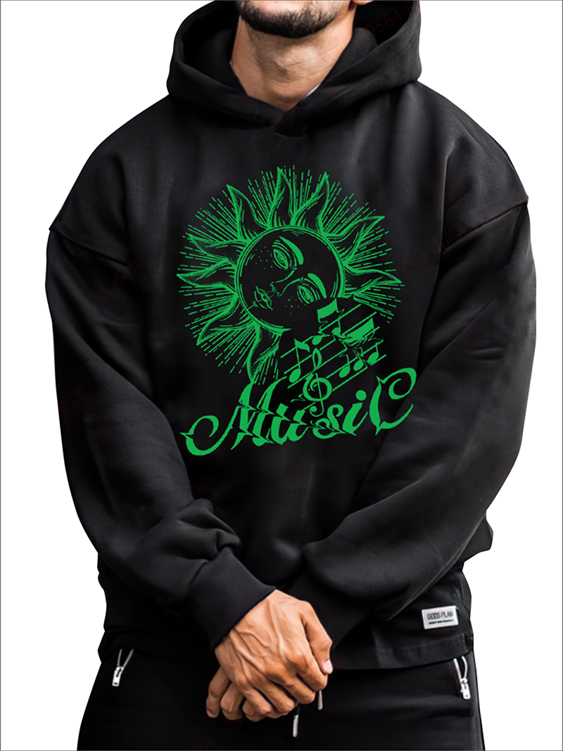 Fashion printed hoodie#18